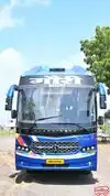 Asha Travels Bus-Front Image