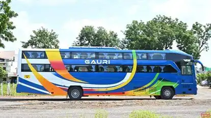 Asha Travels Bus-Side Image