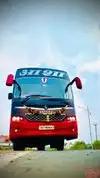 Asha Travels Bus-Front Image