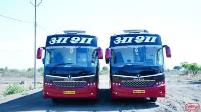 Asha Travels Bus-Front Image