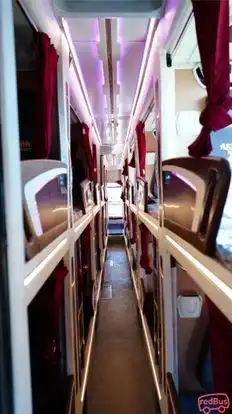 Asha Travels Bus-Seats layout Image
