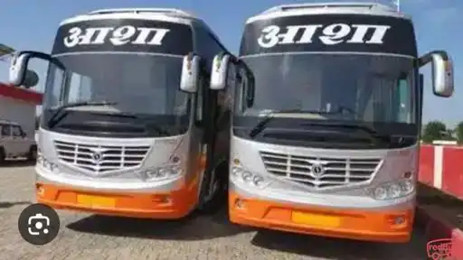 Asha Travels Bus-Front Image