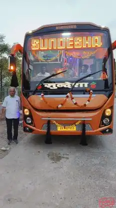 Sundesha Travels Bus-Front Image