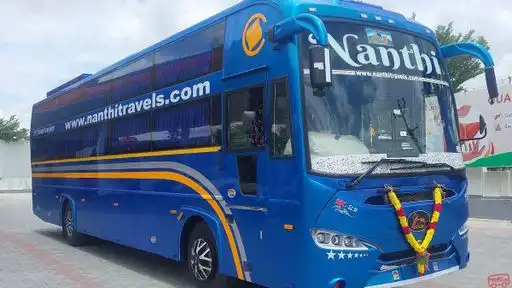 Nanthi Travels Bus-Front Image