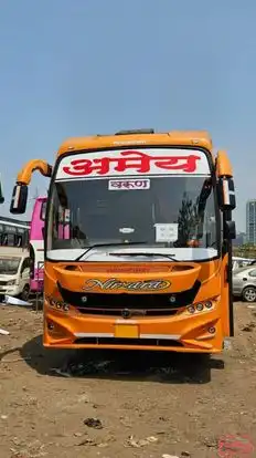 Amey Travels Bus-Front Image