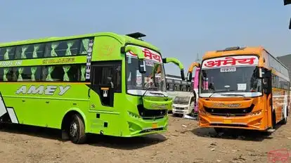 Amey Travels Bus-Side Image