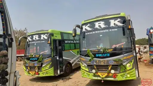 Krk Travels Bus-Front Image