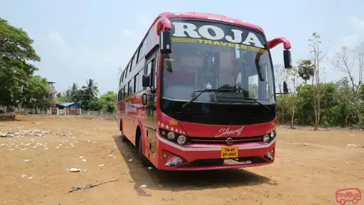 ROJA TRAVELS Bus-Front Image