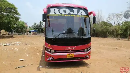ROJA TRAVELS Bus-Front Image