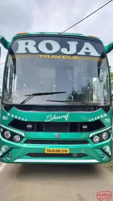 ROJA TRAVELS Bus-Front Image