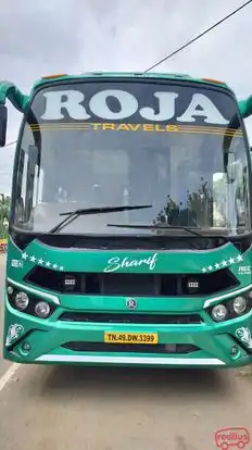 ROJA TRAVELS Bus-Front Image
