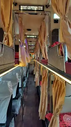 ROJA TRAVELS Bus-Seats layout Image