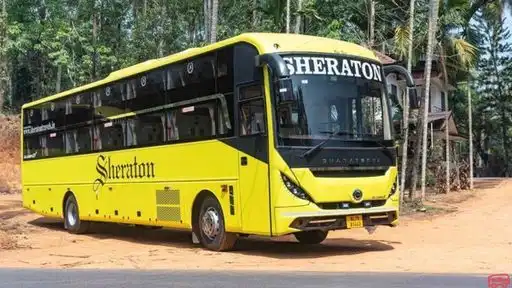 Sheraton Tours and Travels Bus-Front Image