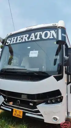 Sheraton Tours and Travels Bus-Front Image