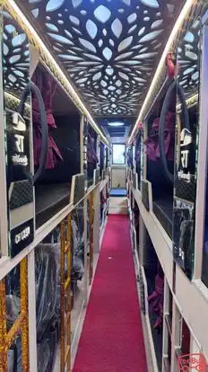 Radhe Travels  Bus-Seats layout Image