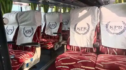 KPR Travels Bus-Seats Image