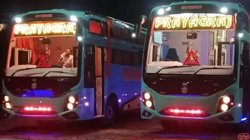 Goldee Prayagraj Travels Bus-Front Image