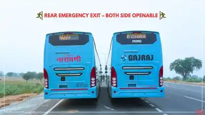 MS Gajraj Bus Service Bus-Seats layout Image
