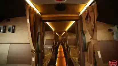 Patel tours and travels Bus-Seats layout Image