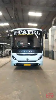 Patel tours and travels Bus-Front Image