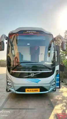 Patel tours and travels Bus-Front Image