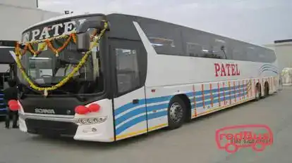 Patel tours and travels Bus-Front Image