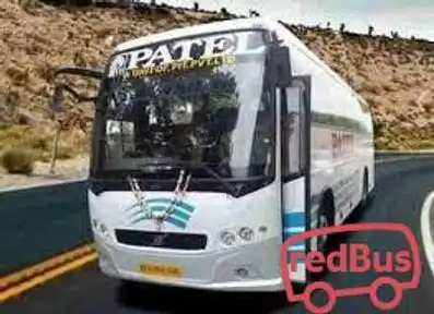 Patel tours and travels Bus-Front Image
