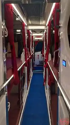 Sree Gowtham Travels Bus-Seats layout Image