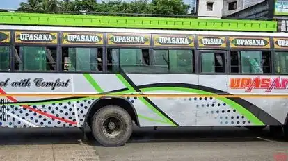 Upasana Transport Bus-Side Image