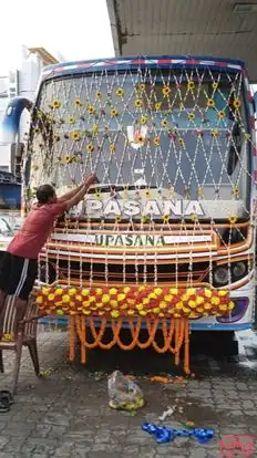 Upasana Transport Bus-Front Image