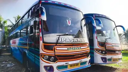 Upasana Transport Bus-Front Image