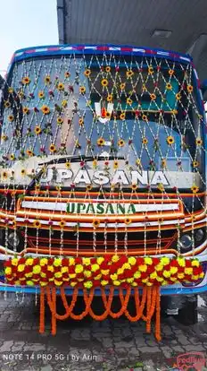 Upasana Transport Bus-Front Image