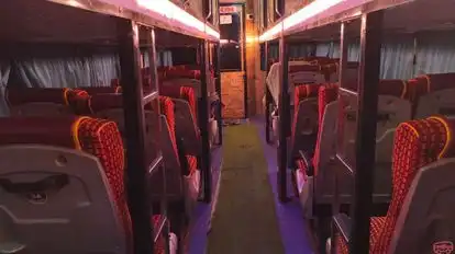 Upasana Transport Bus-Seats layout Image