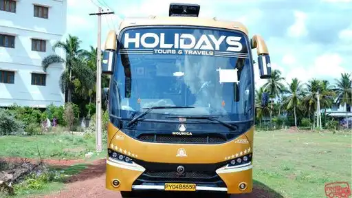 Holidays Tours and Travels  Bus-Front Image