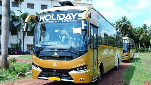 Holidays Tours and Travels  Bus-Front Image