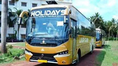 Holidays Tours and Travels Bus-Front Image