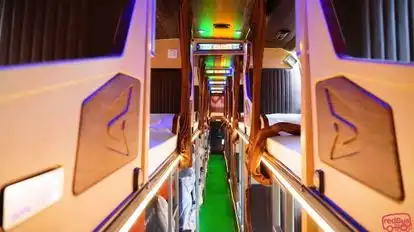 Holidays Tours and Travels  Bus-Seats layout Image