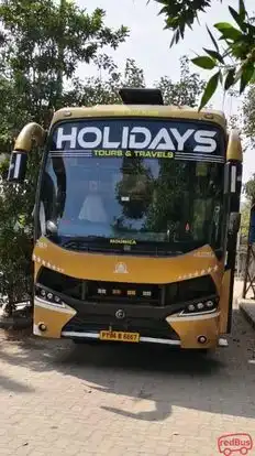 Holidays Tours and Travels Bus-Front Image