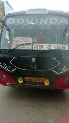 Govinda Deluxe Bus-Front Image