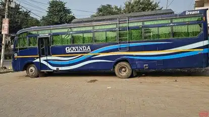 Govinda Deluxe Bus-Side Image