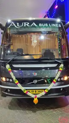 Aura Bus Lines Bus-Front Image