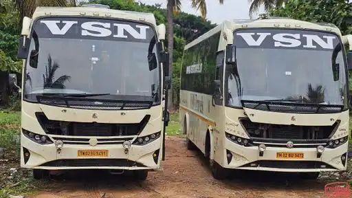 VSN Travels Bus-Front Image