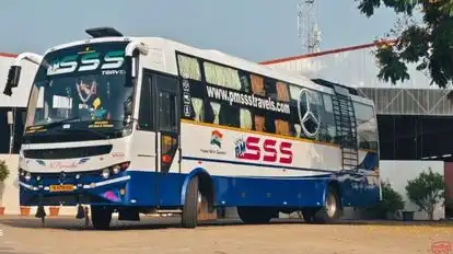 PM SSS Travels Bus-Front Image