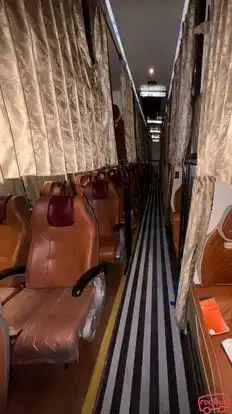 Vasudeo Travels Bus-Seats layout Image