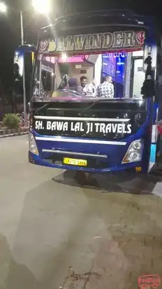 Shree Bawa lal JI Travels Bus-Front Image