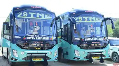 Royal Karnavati Travels Bus-Front Image