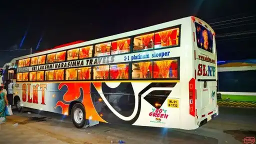 Sri Lakshmi Narasimha Travels (SLNT) Bus-Front Image