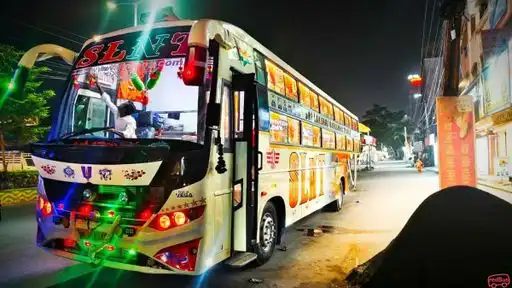 Sri Lakshmi Narasimha Travels (SLNT) Bus-Front Image