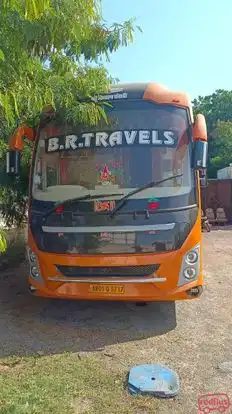 B.R. Travels Bus-Front Image