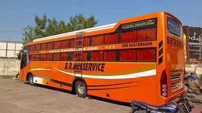 B.R. Travels Bus-Side Image